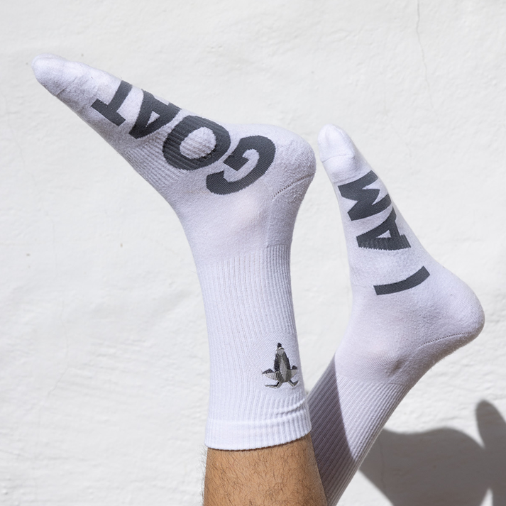 "I AM GOAT" Socks