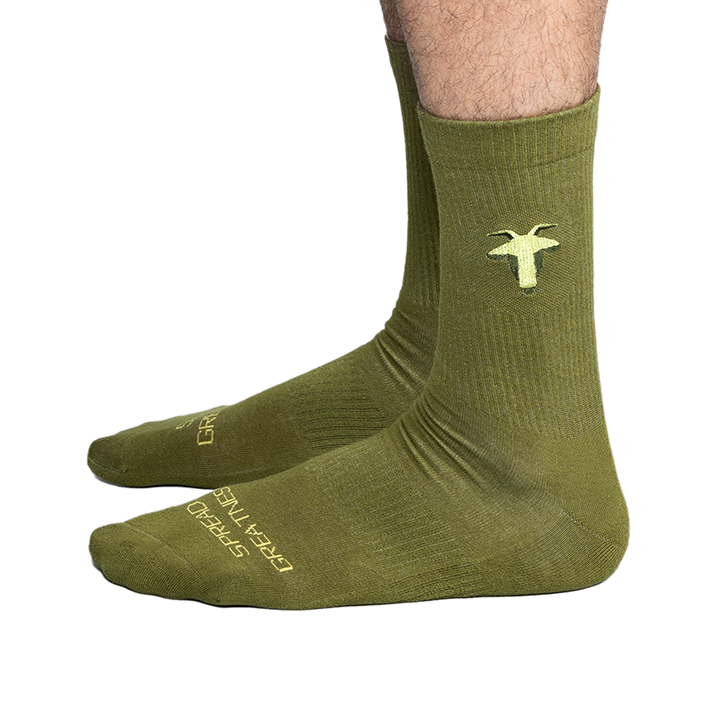 "Spread Greatness" GOAT Socks