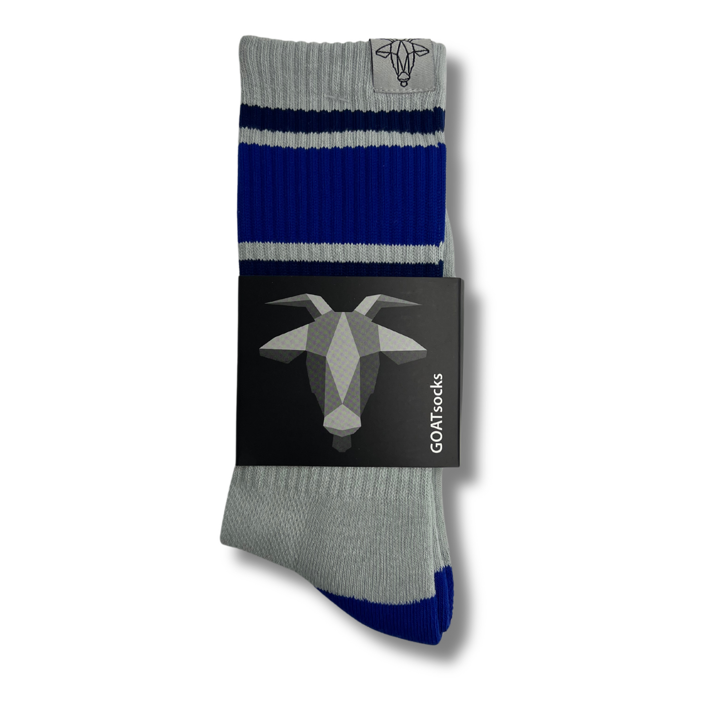 Blue Vintage GOAT Socks