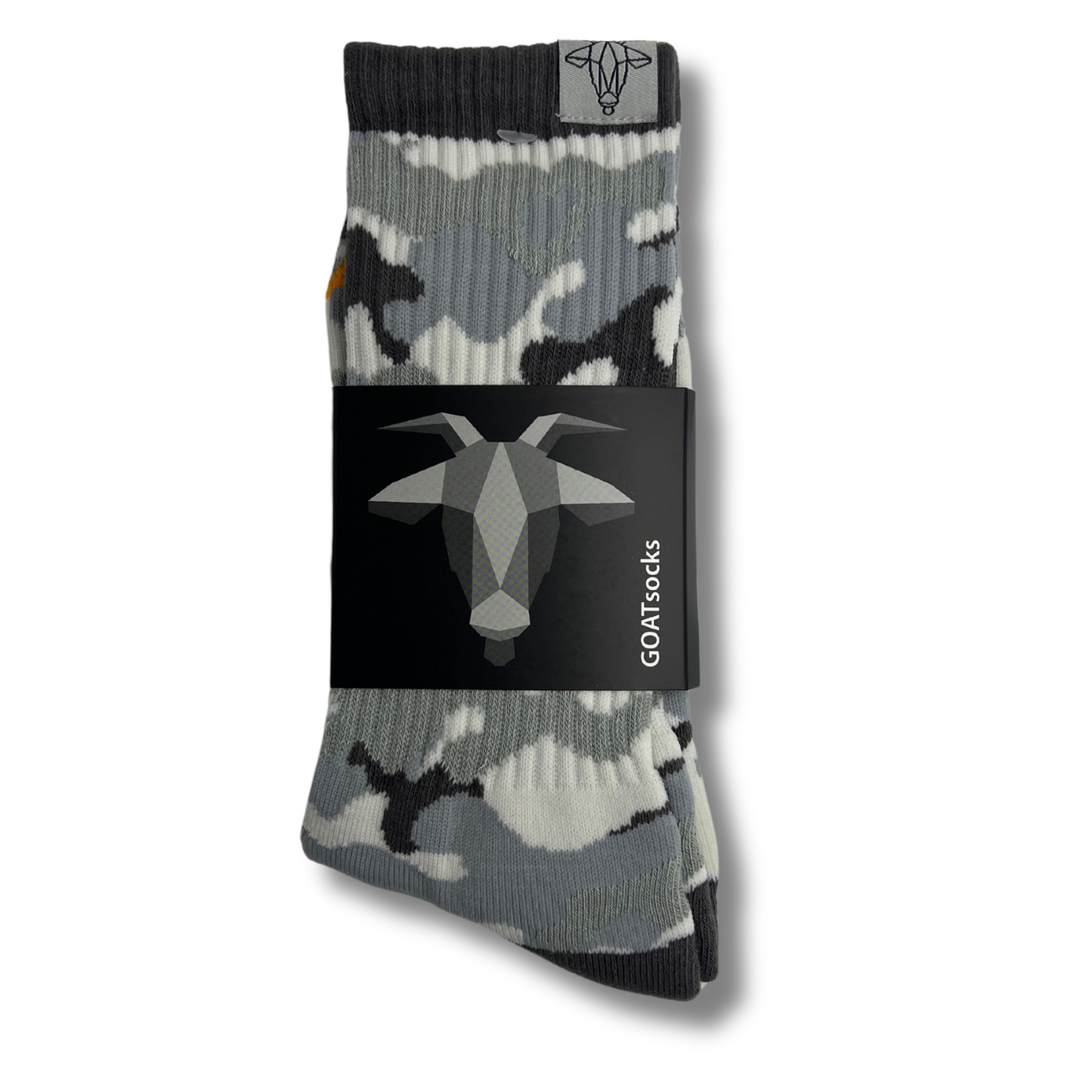 Grey Camo GOAT Socks