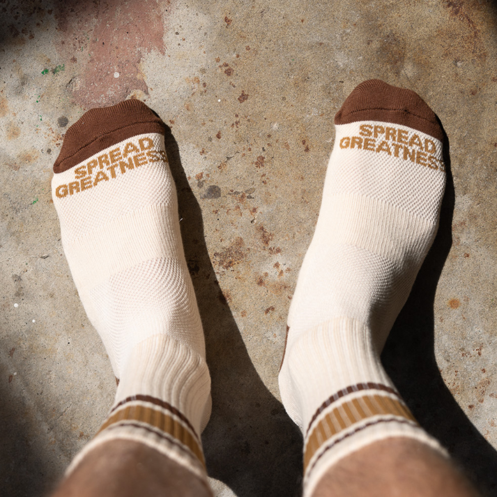Vintage "Spread Greatness" GOAT Socks