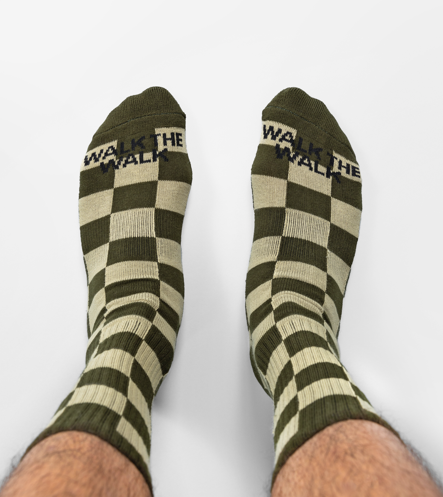 Checkered GOAT Socks - WALK THE WALK