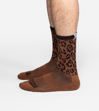 Cheetah GOAT Socks